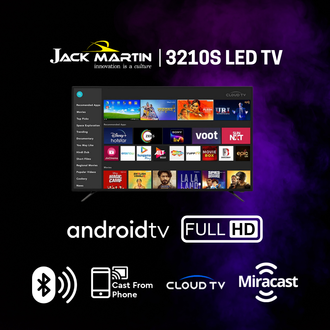 JM 3210S Android TV 32inch
